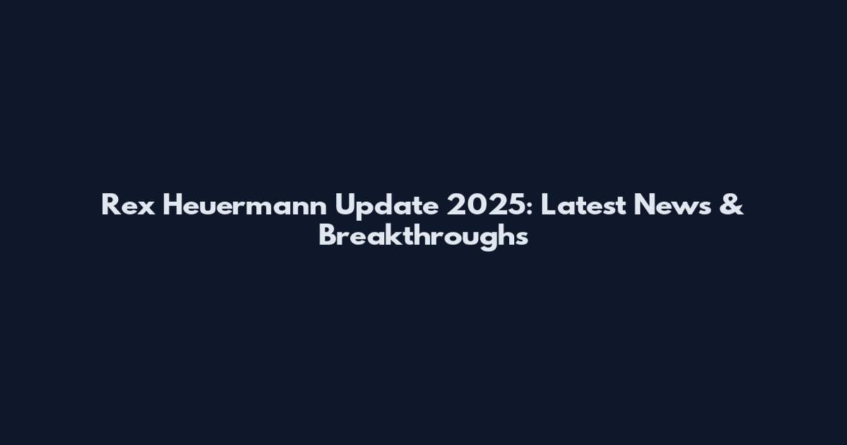 Rex Heuermann Update 2025: Latest News & Breakthroughs