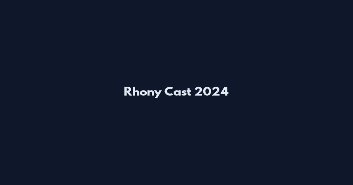 Rhony Cast 2024