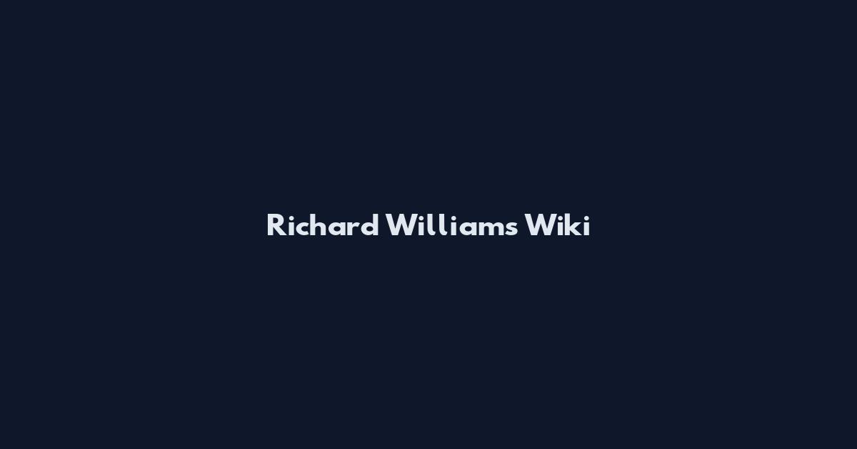 Richard Williams Wiki