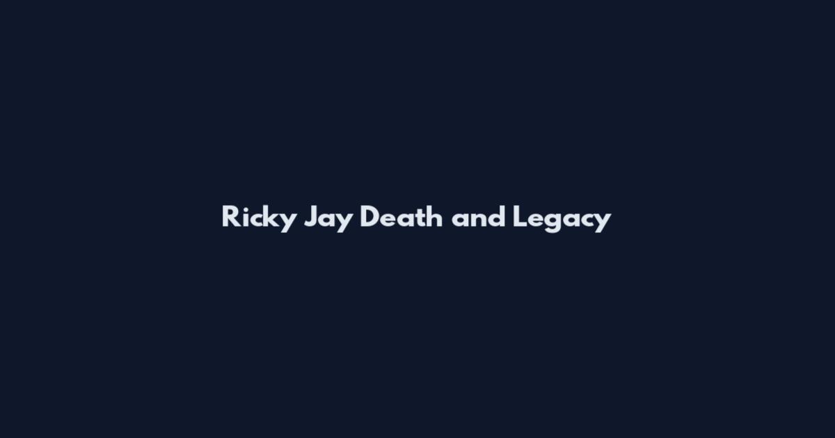 Ricky Jay Death and Legacy
