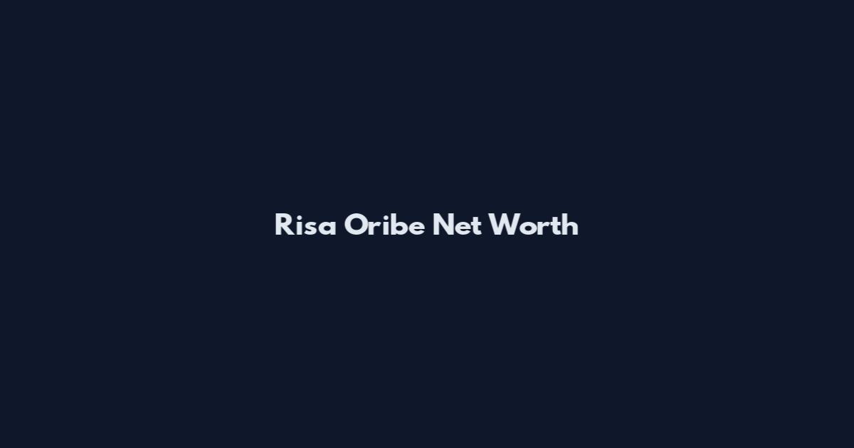 Risa Oribe Net Worth
