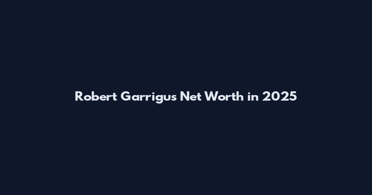 Robert Garrigus Net Worth in 2025