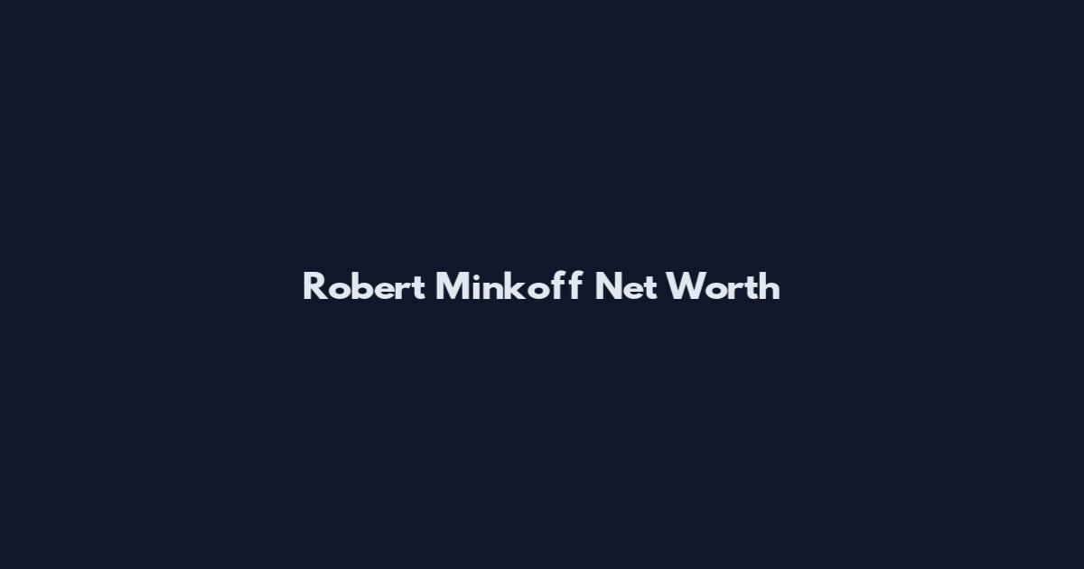 Robert Minkoff Net Worth