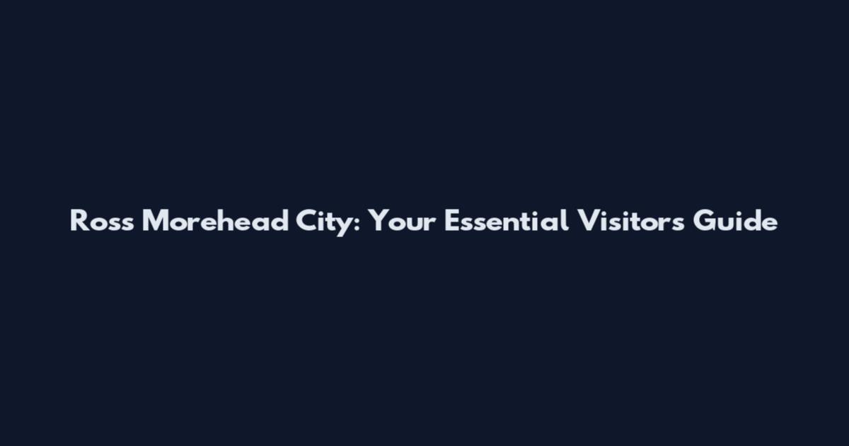 Ross Morehead City: Your Essential Visitor's Guide