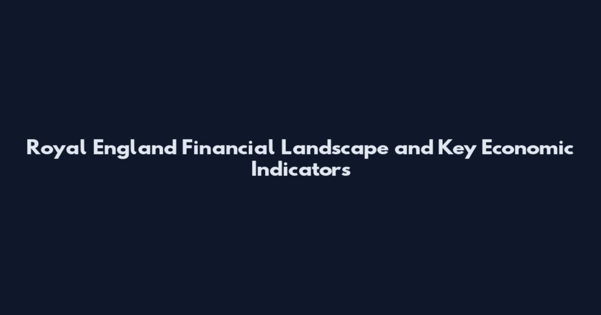 Royal England Financial Landscape and Key Economic Indicators
