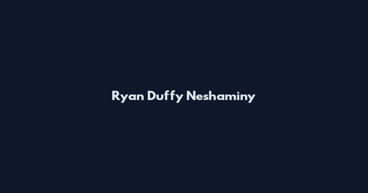 Ryan Duffy Neshaminy