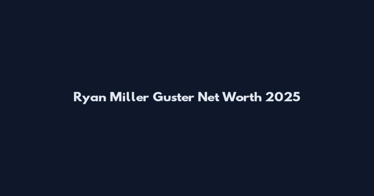 Ryan Miller Guster Net Worth 2025