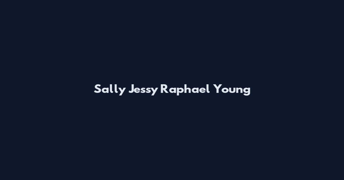 Sally Jessy Raphael Young