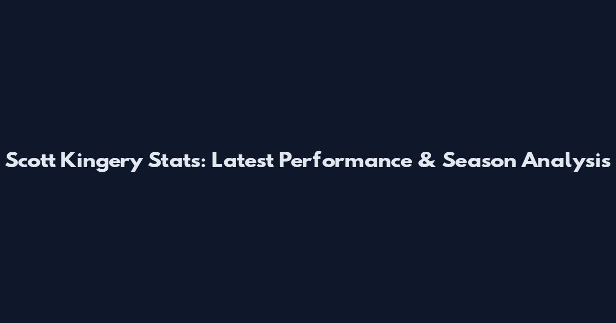 Scott Kingery Stats: Latest Performance & Season Analysis