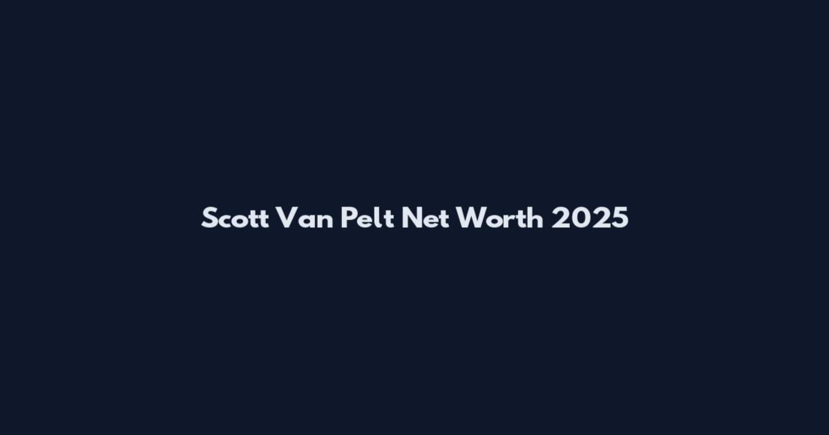 Scott Van Pelt Net Worth 2025
