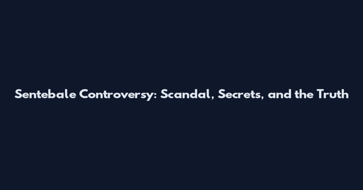 Sentebale Controversy: Scandal, Secrets, and the Truth