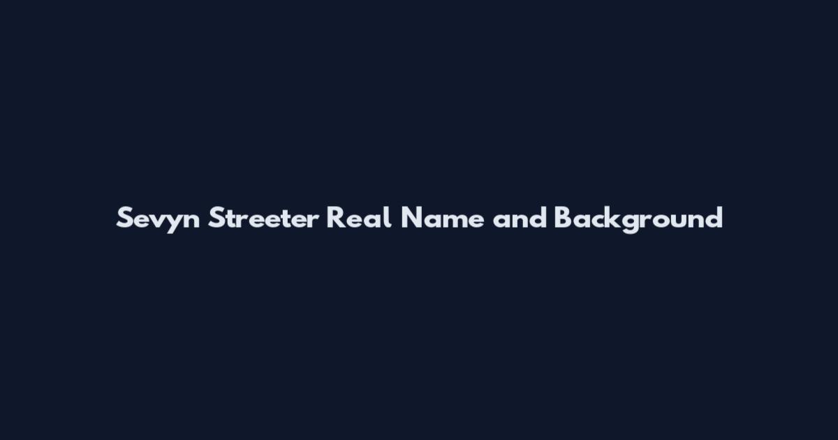 Sevyn Streeter Real Name and Background
