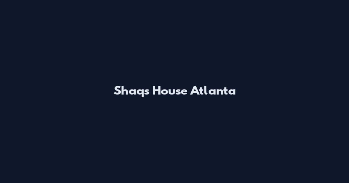 Shaq's House Atlanta