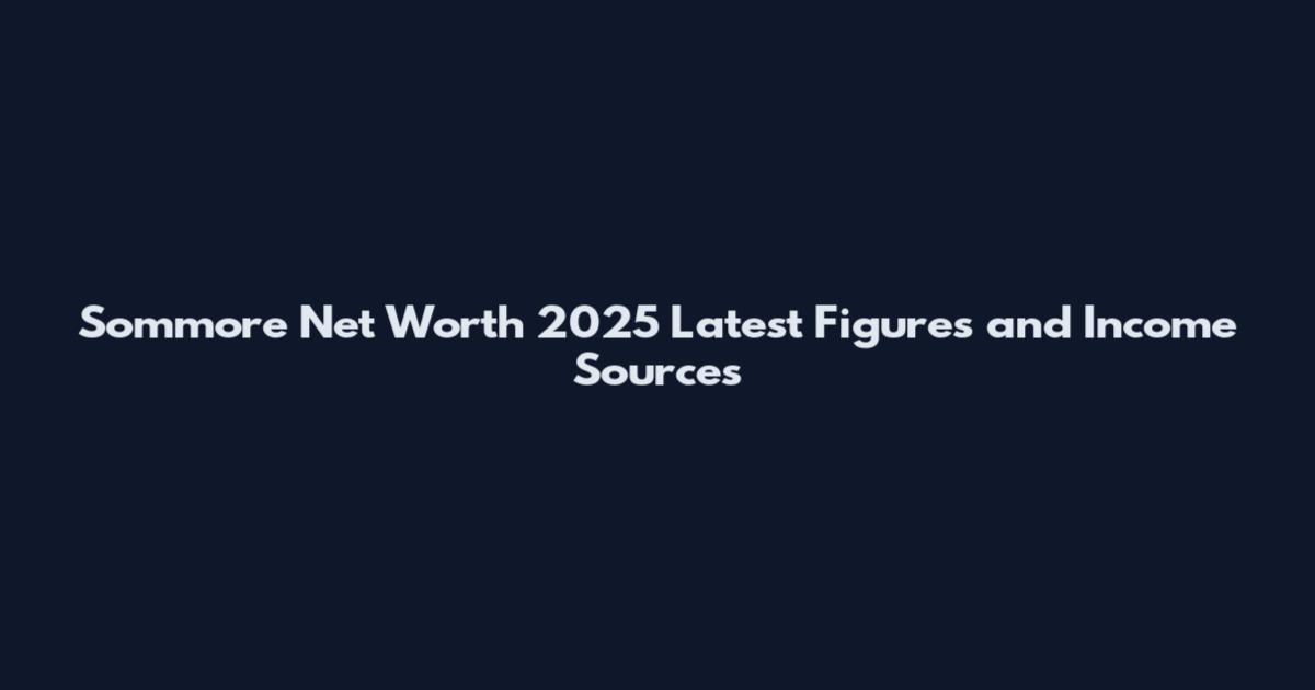 Sommore Net Worth 2025 Latest Figures and Income Sources