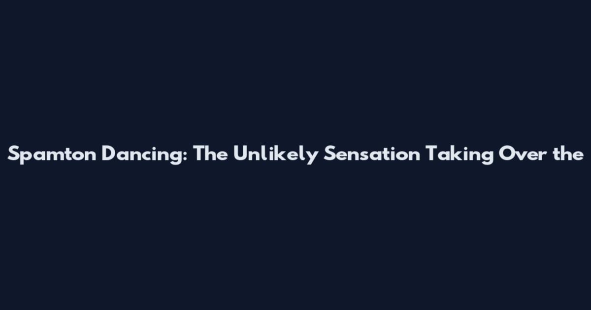 Spamton Dancing: The Unlikely Sensation Taking Over the