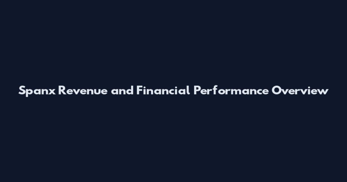 Spanx Revenue and Financial Performance Overview