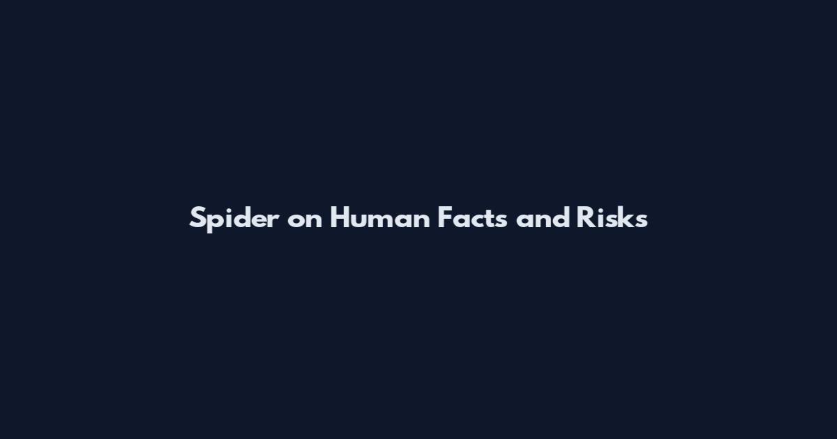 Spider on Human Facts and Risks