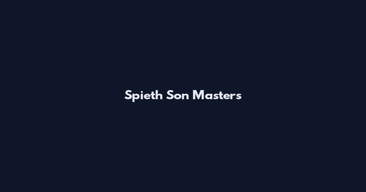 Spieth Son Masters