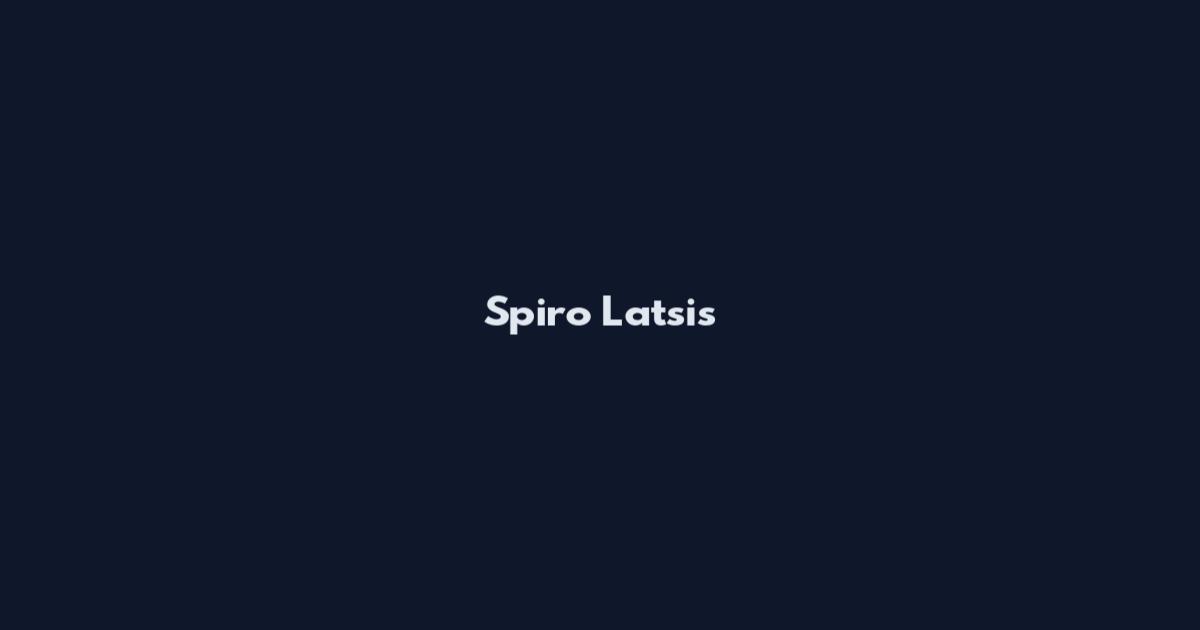 Spiro Latsis