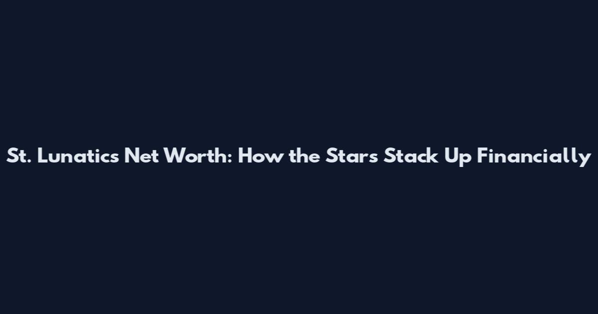 St. Lunatics Net Worth: How the Stars Stack Up Financially