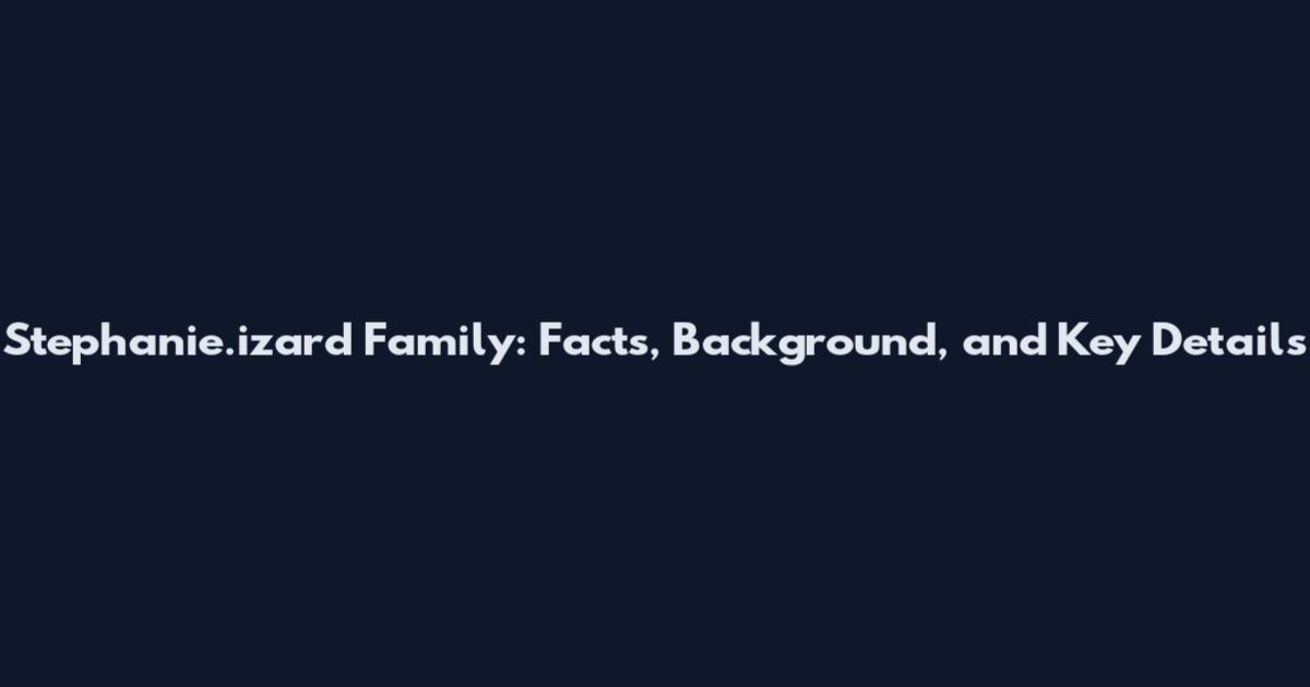 Stephanie.izard Family: Facts, Background, and Key Details