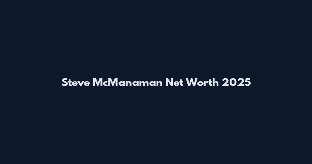 Steve McManaman Net Worth 2025