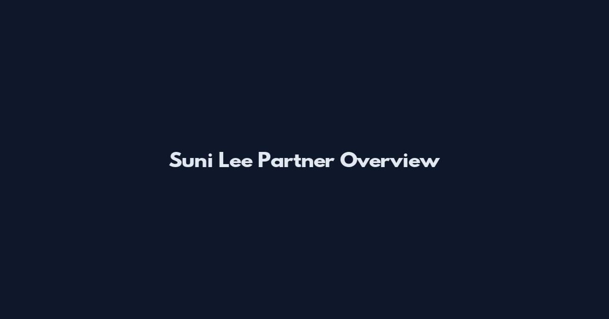 Suni Lee Partner Overview