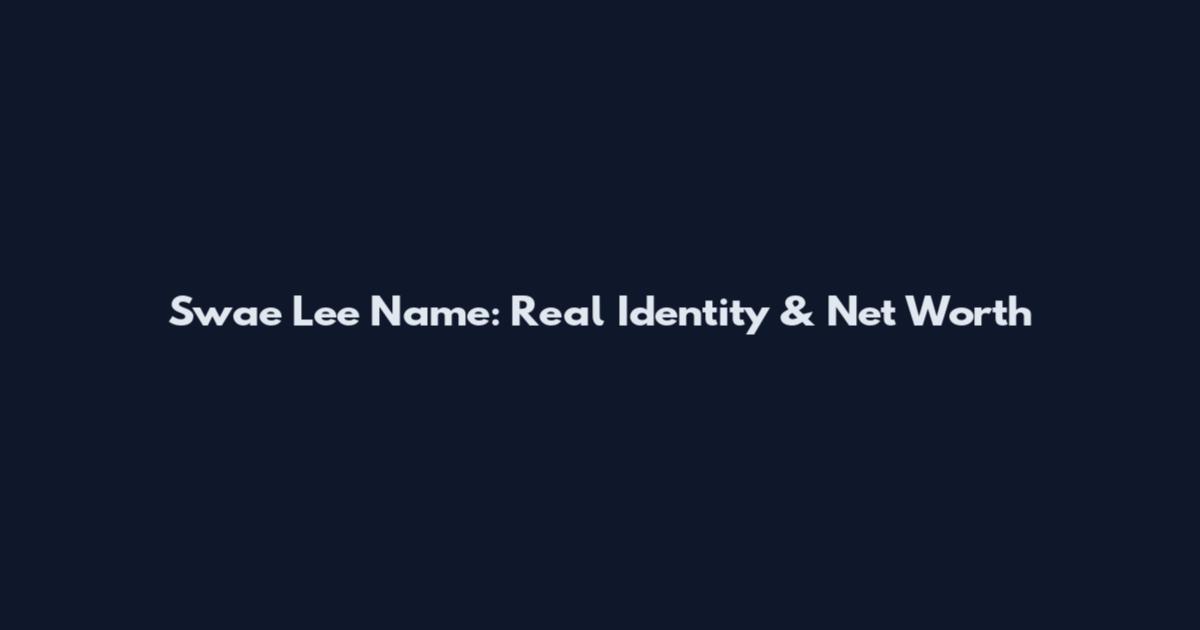 Swae Lee Name: Real Identity & Net Worth