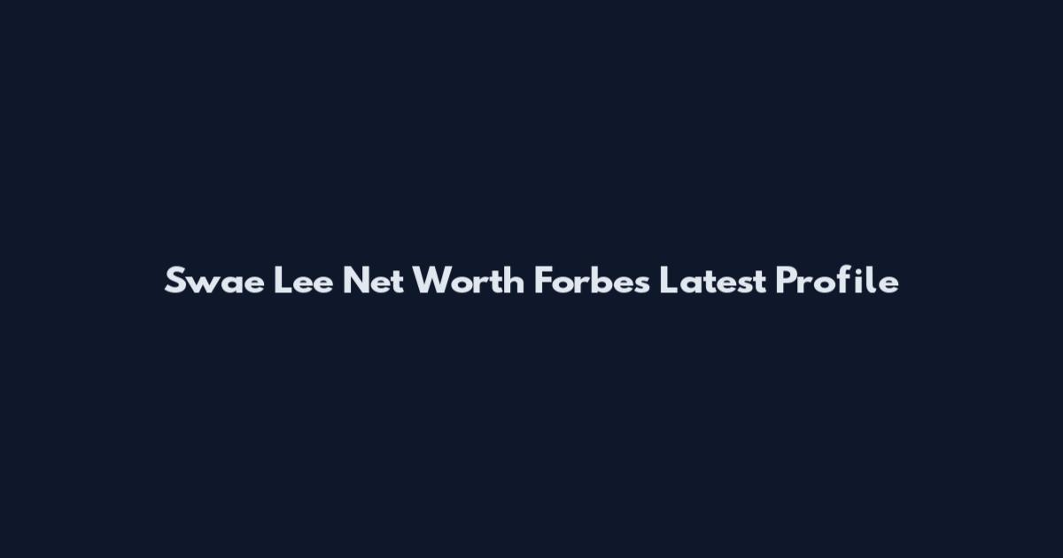 Swae Lee Net Worth Forbes Latest Profile