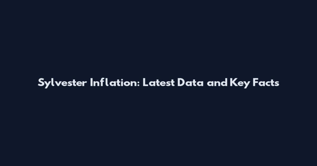 Sylvester Inflation: Latest Data and Key Facts