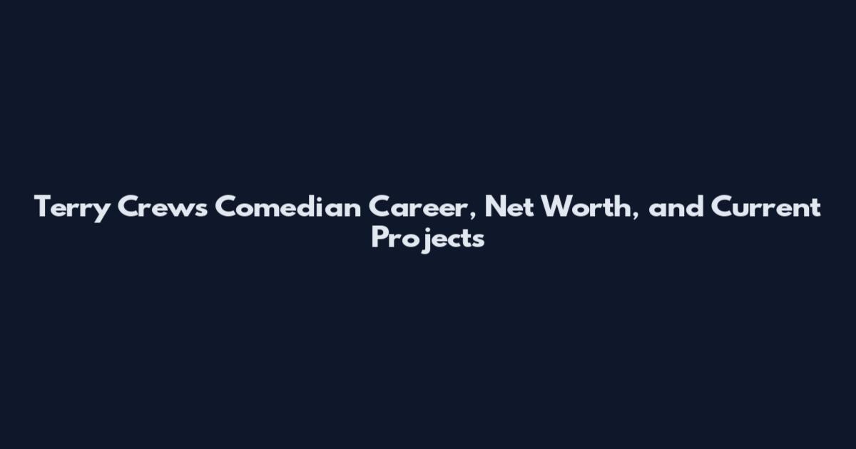 Terry Crews Comedian Career, Net Worth, and Current Projects