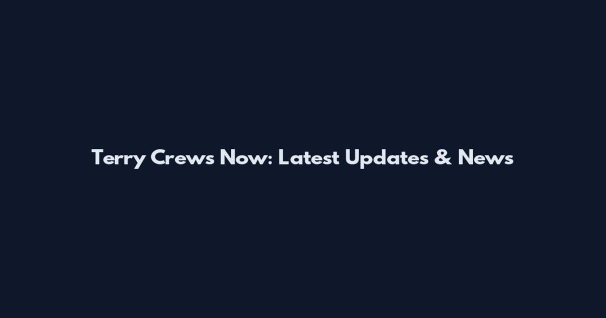 Terry Crews Now: Latest Updates & News