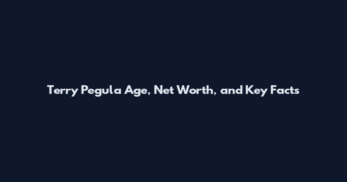Terry Pegula Age, Net Worth, and Key Facts