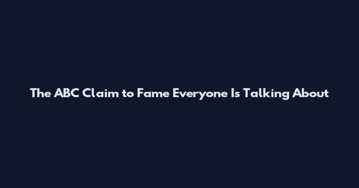 The ABC Claim to Fame Everyone Is Talking About