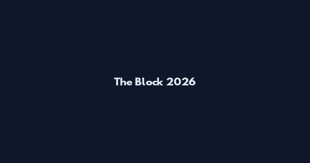 The Block 2026