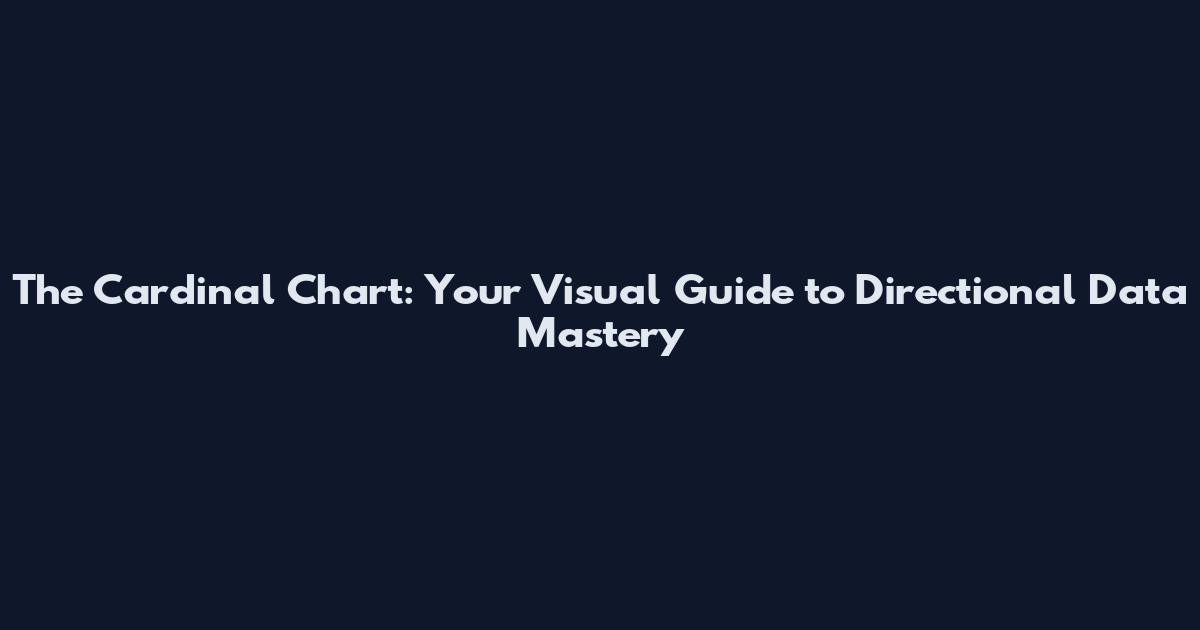 The Cardinal Chart: Your Visual Guide to Directional Data Mastery
