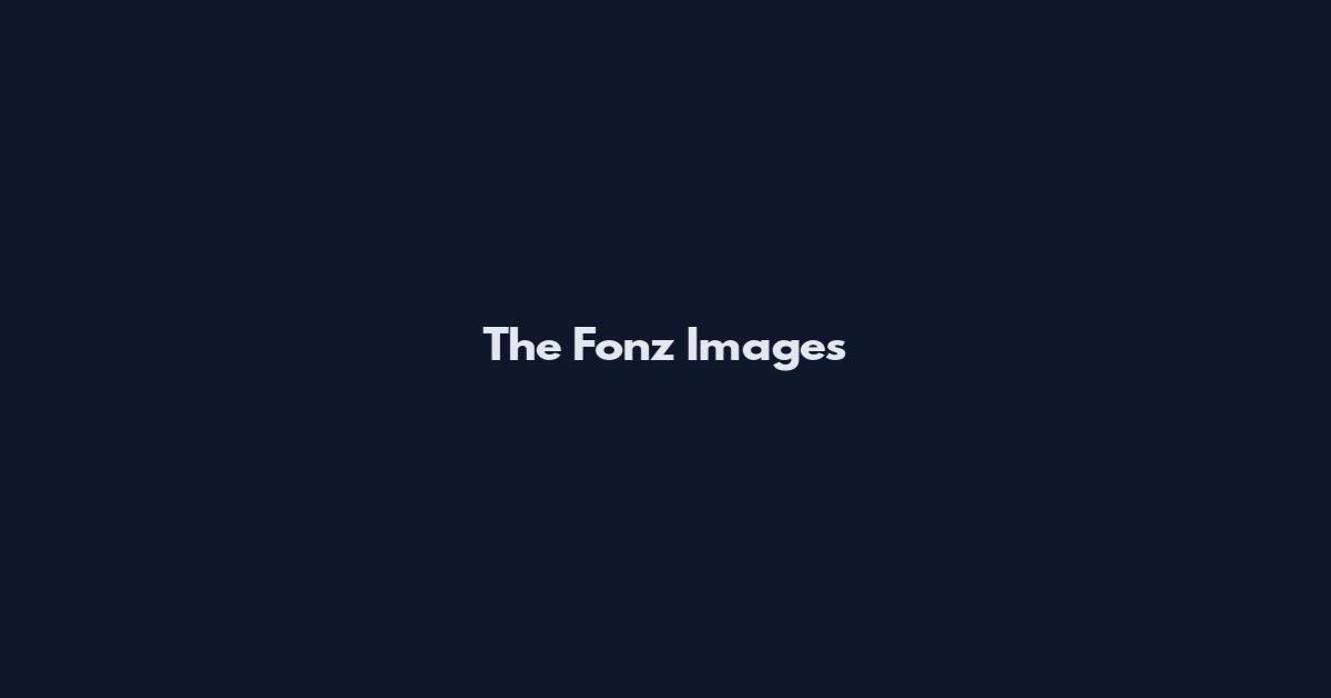 The Fonz Images