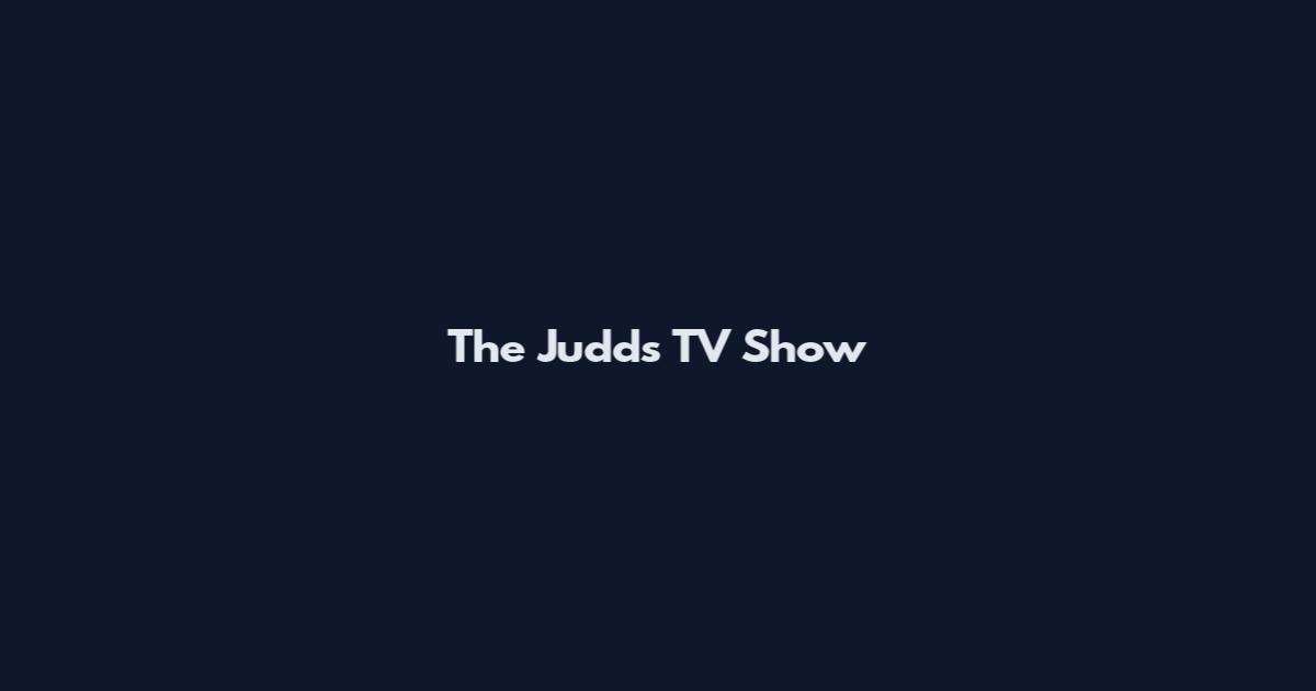 The Judds TV Show