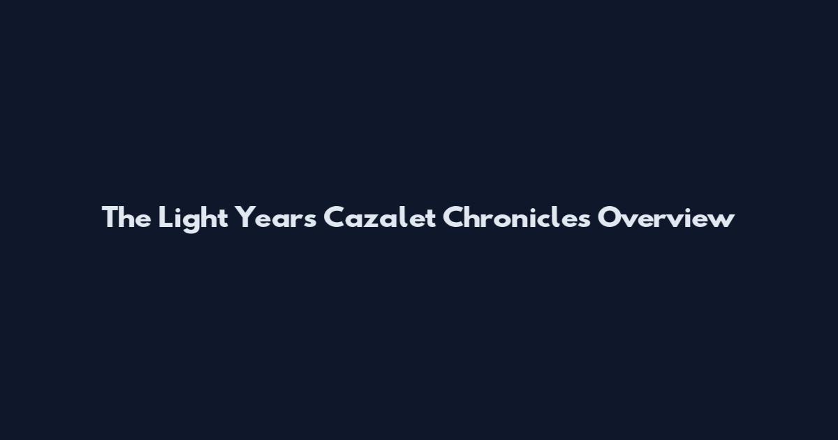 The Light Years Cazalet Chronicles Overview