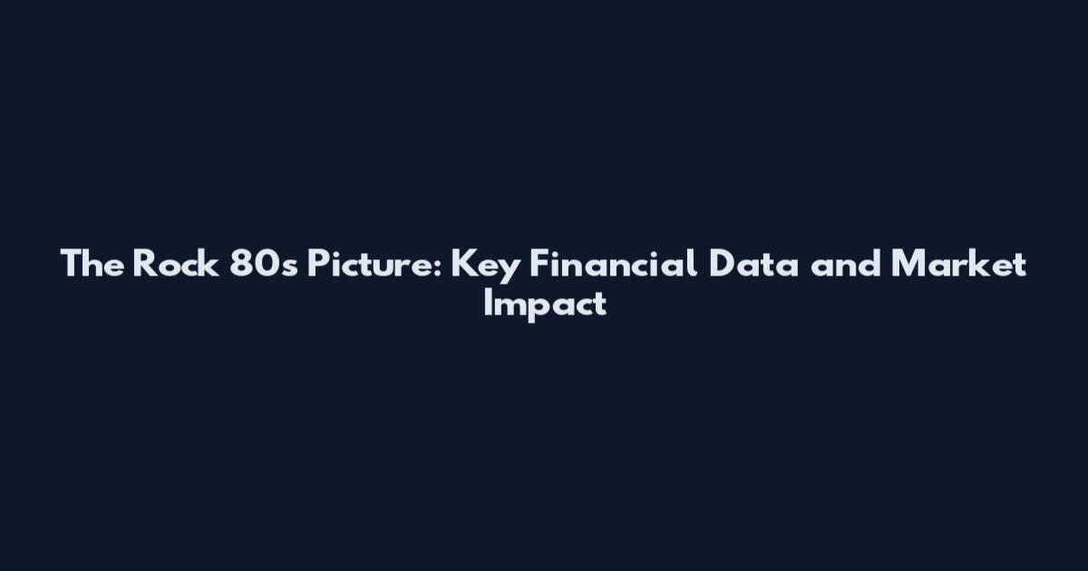 The Rock 80s Picture: Key Financial Data and Market Impact
