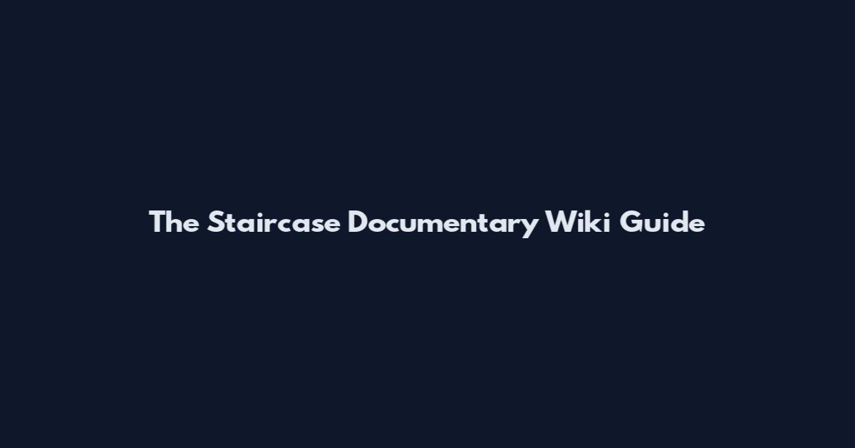 The Staircase Documentary Wiki Guide