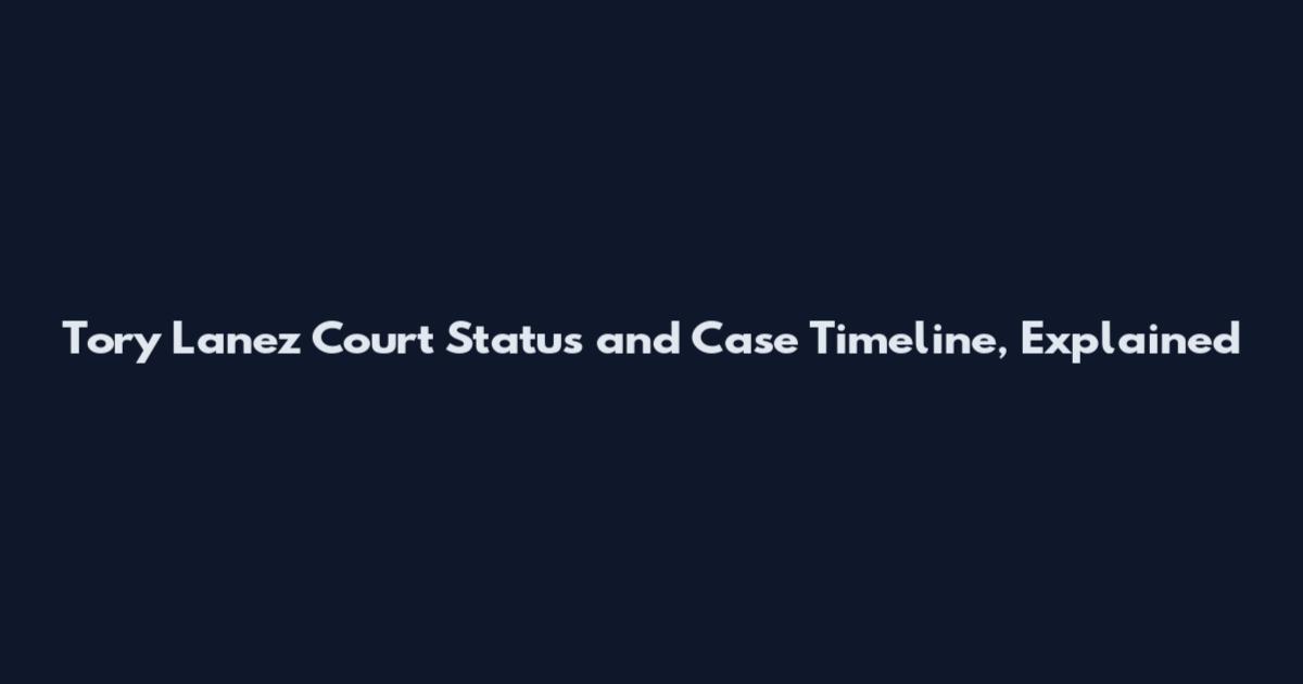 Tory Lanez Court Status and Case Timeline, Explained