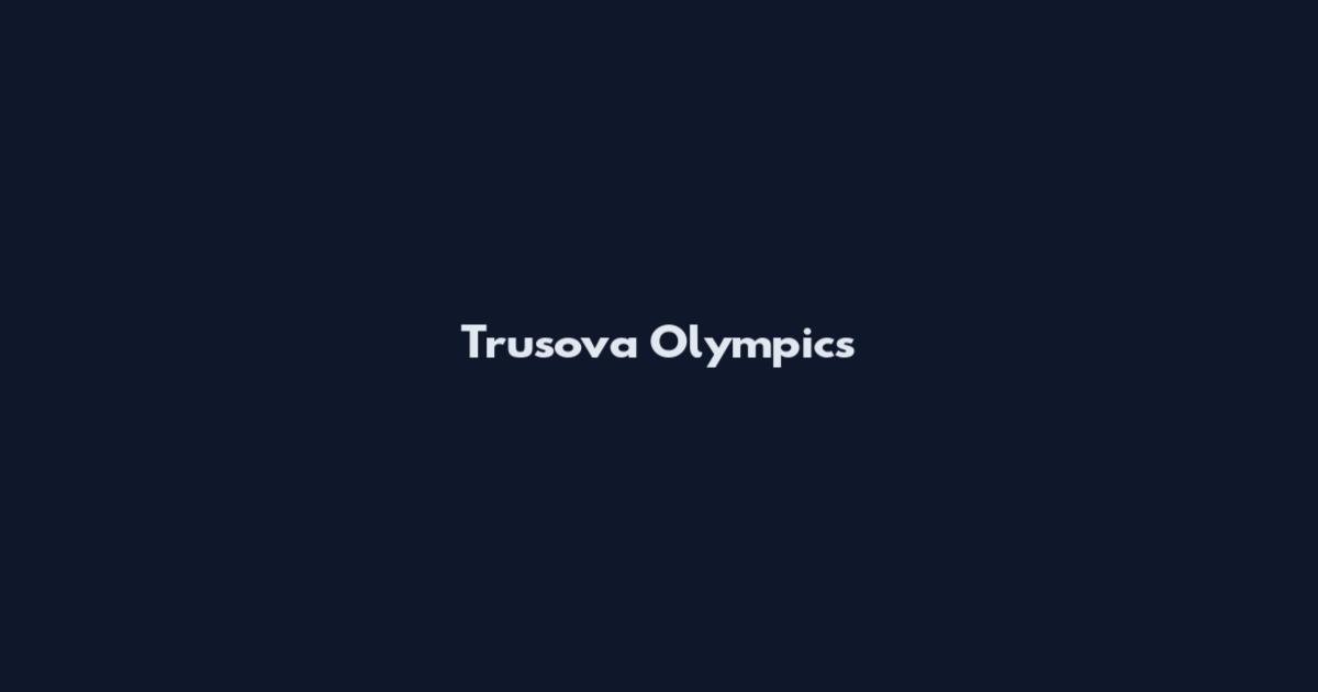 Trusova Olympics