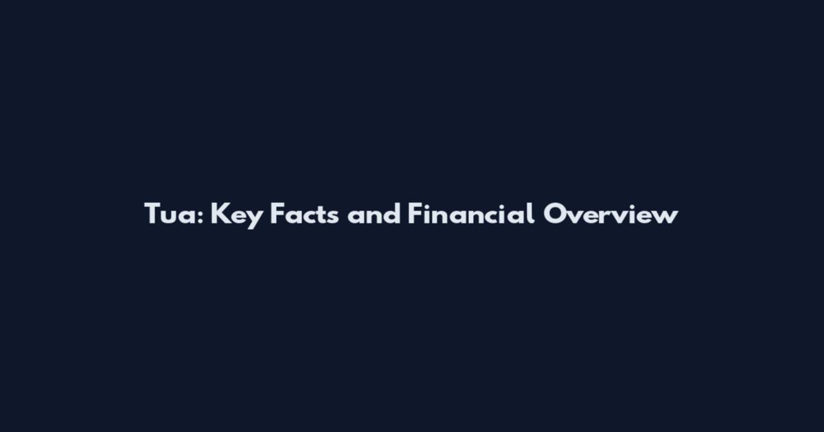 Tua: Key Facts and Financial Overview