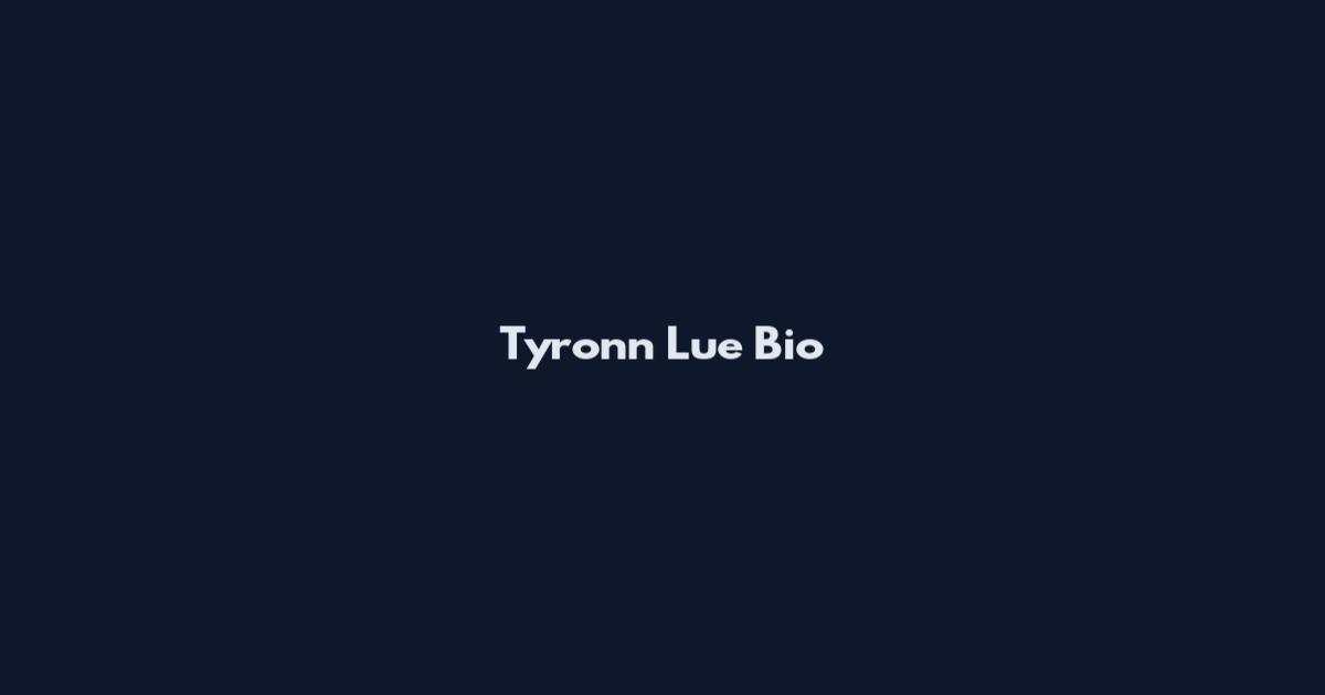 Tyronn Lue Bio