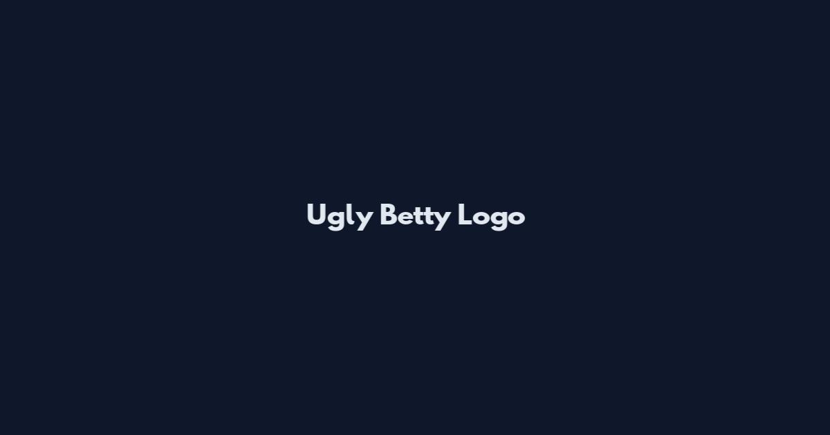 Ugly Betty Logo