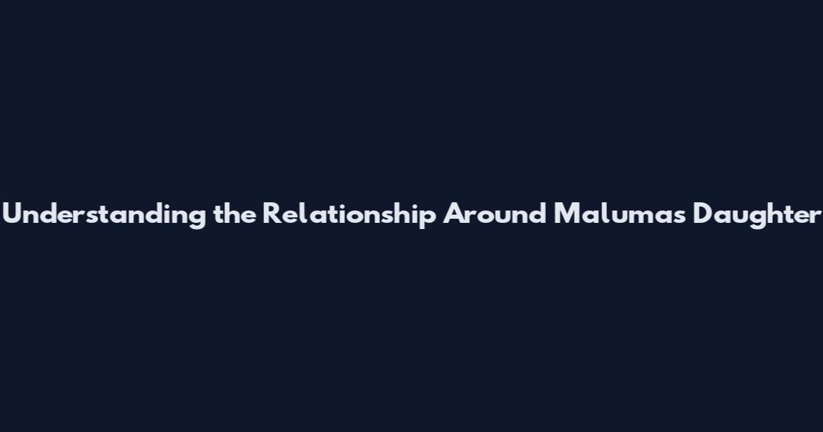 Understanding the Relationship Around Maluma's Daughter