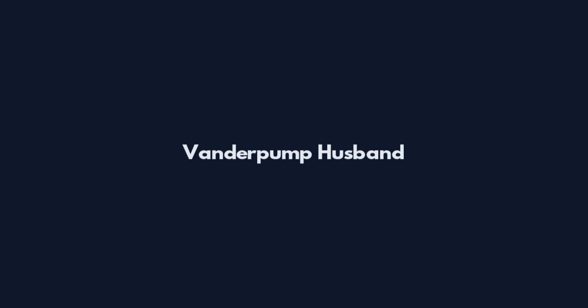 Vanderpump Husband