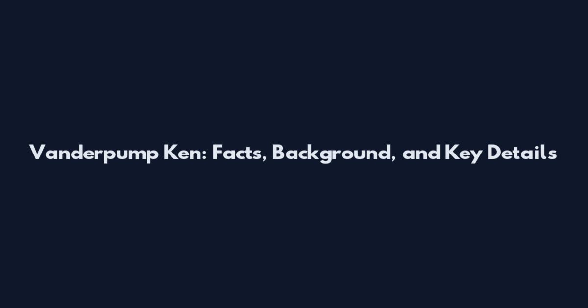 Vanderpump Ken: Facts, Background, and Key Details
