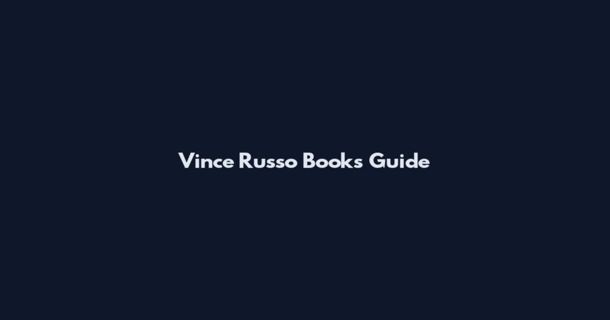 Vince Russo Books Guide